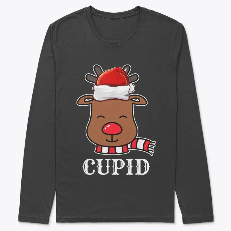 Santa Reindeer Cupid Xmas