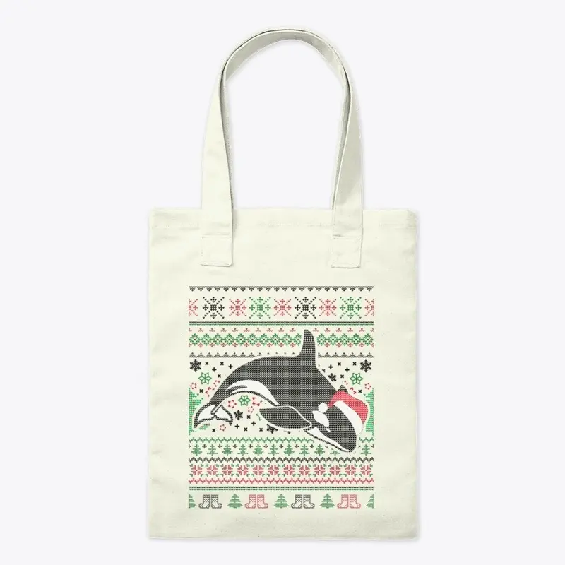 Ocean Santa Marine Orca Whale Ugly Chris