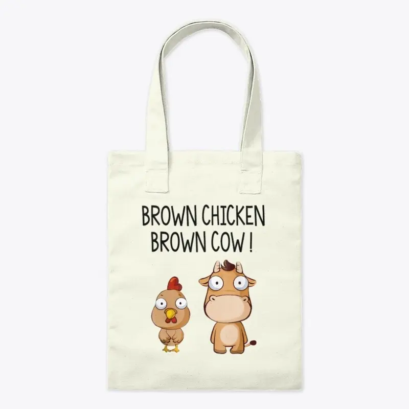 Brown Chicken Brown Cow Pop Culture Tee