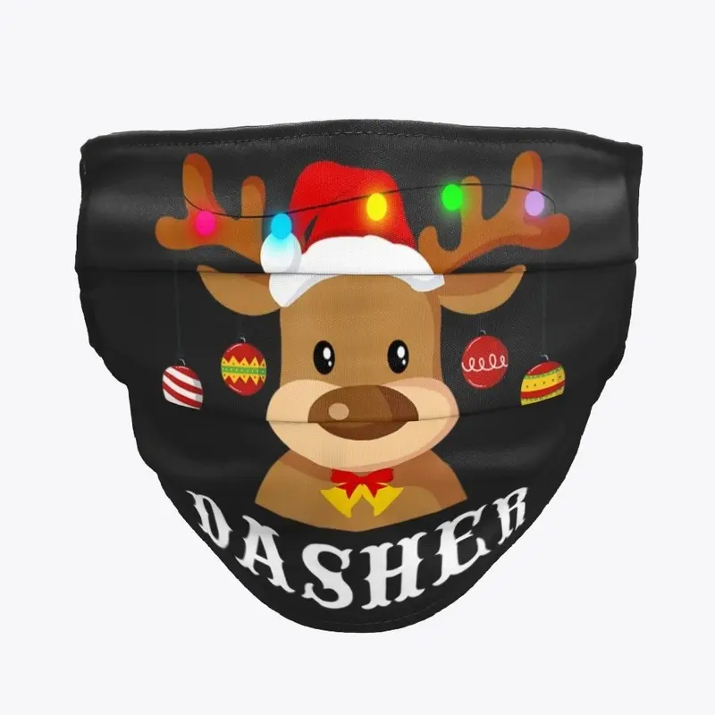 Santa Reindeer Dasher Xmas Group Costume