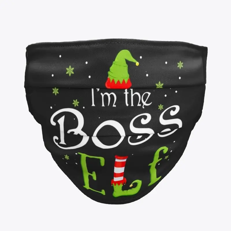 I'M The Boss Elf Christmas Gift