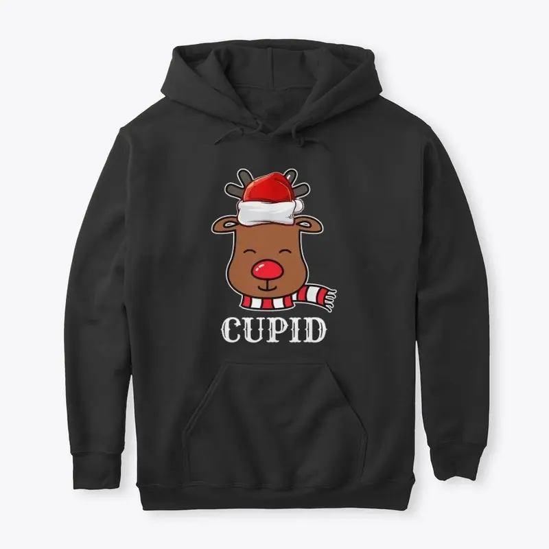 Santa Reindeer Cupid Xmas