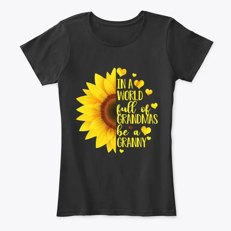 Be A Granny Cute Christmas Gifts T-Shirt