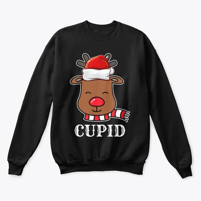 Santa Reindeer Cupid Xmas