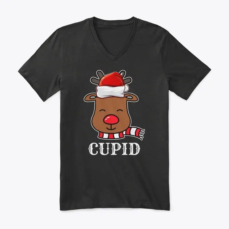 Santa Reindeer Cupid Xmas