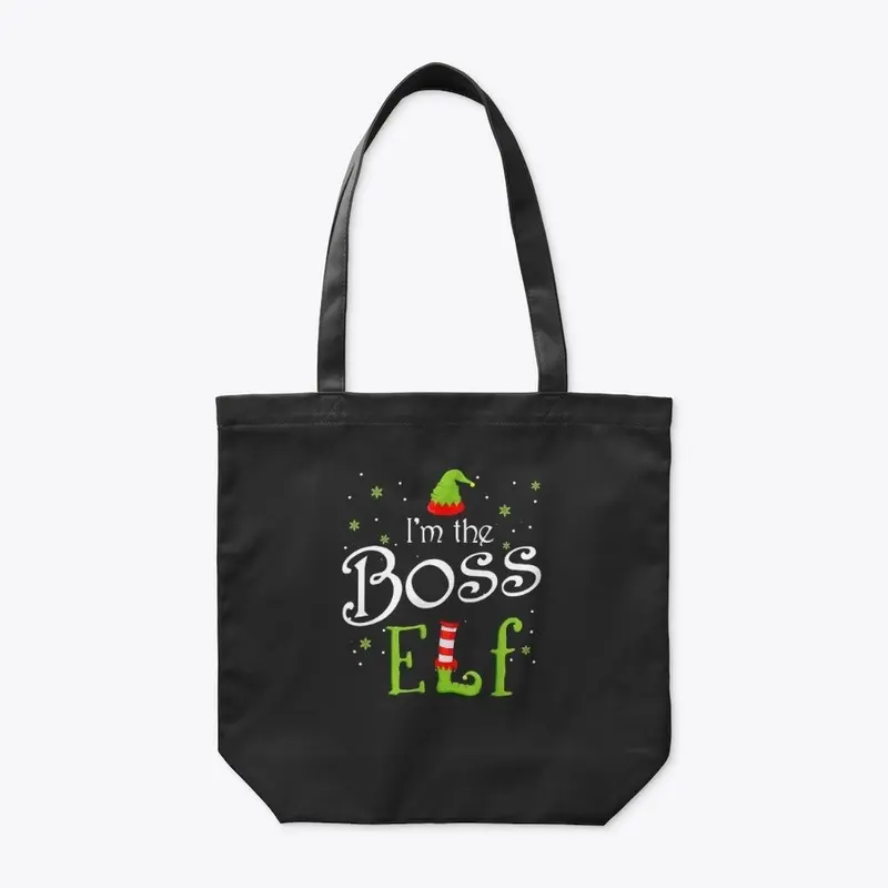 I'M The Boss Elf Christmas Gift