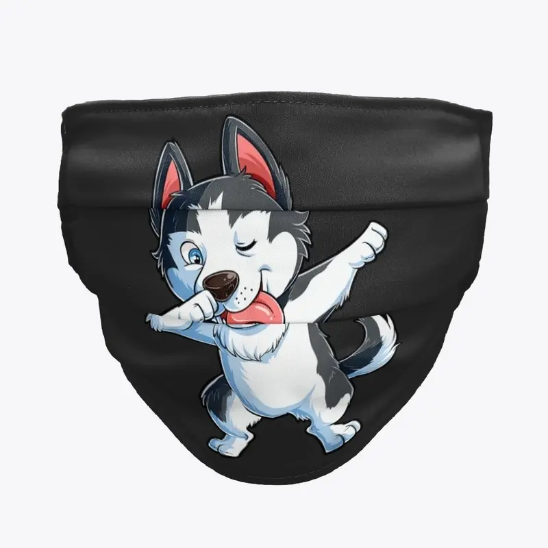 Dabbing Siberian Husky T Shirt Dog Lover